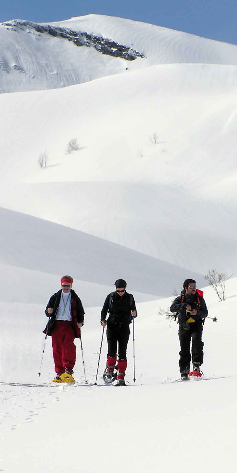 Ruta con raquetas de nieve por la montaña Leonesa, España - Hommter
